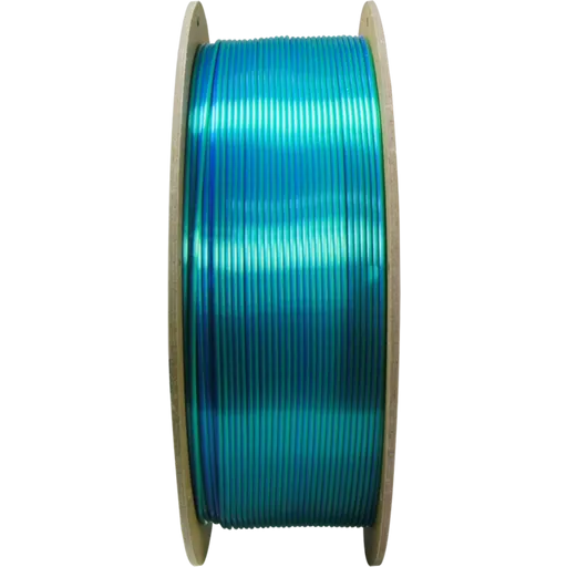 PolyLite Dual Silk PLA Caribbean Sea Blue-Green