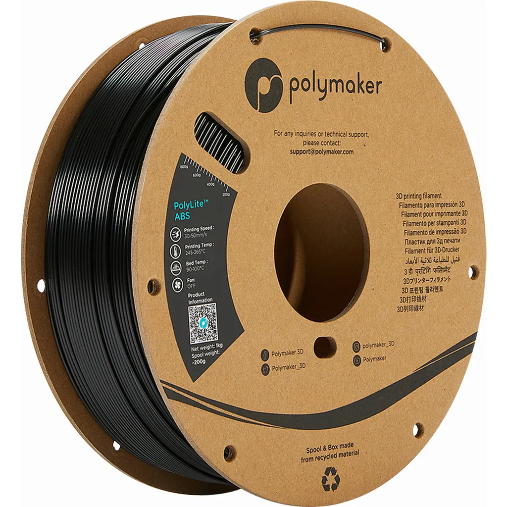 Polymaker PolyLite™ ABS Black