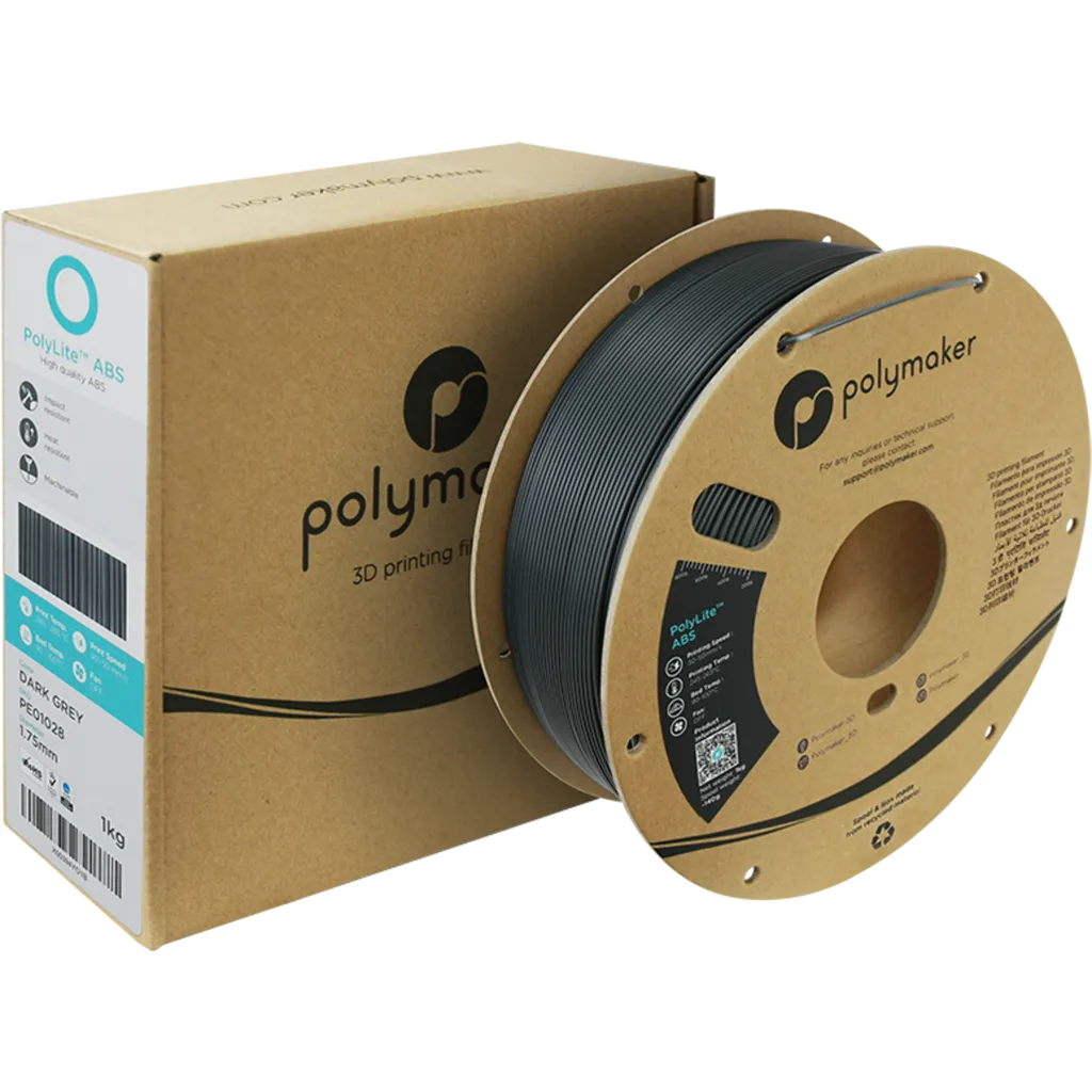 Polymaker PolyLite™ ABS Dark Grey