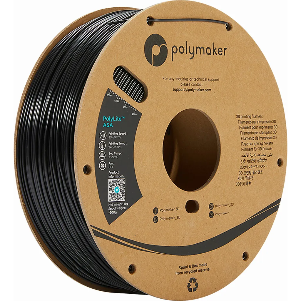 Polymaker PolyLite™ ASA Black