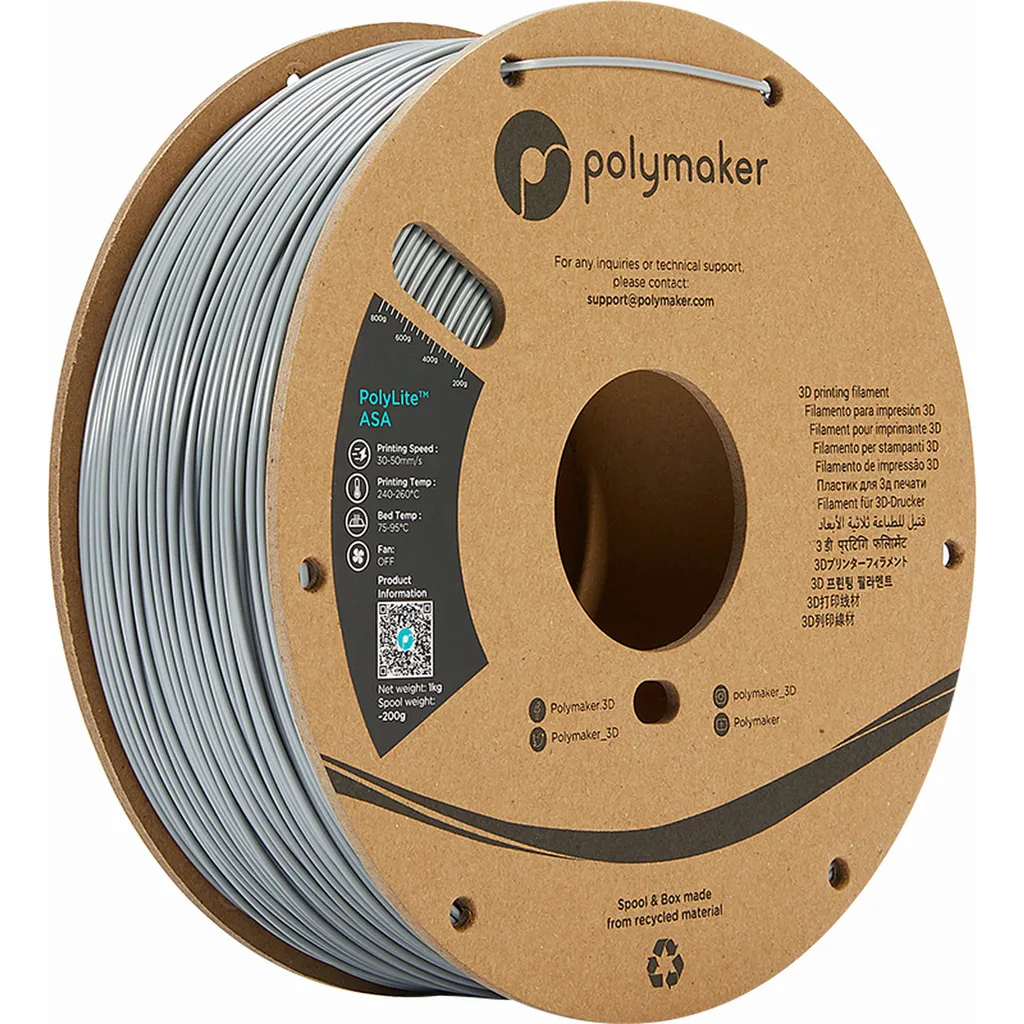 Polymaker PolyLite™ ASA Grey