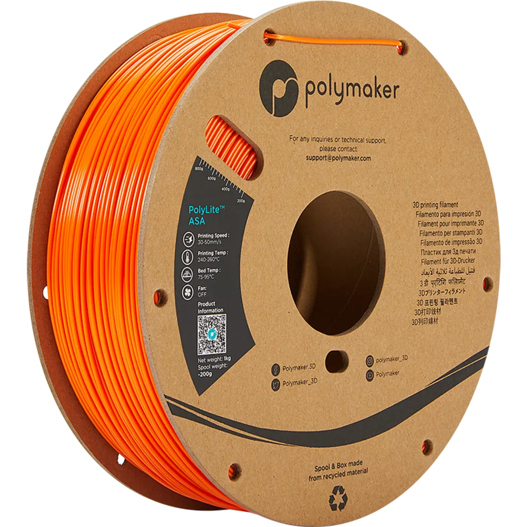 Polymaker PolyLite™ ASA Orange