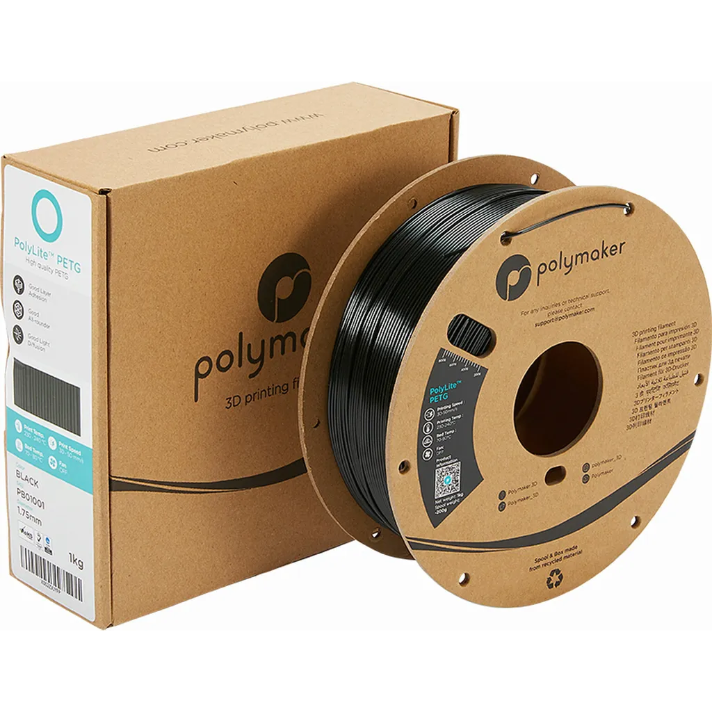 Polymaker PolyLite™ PETG Black