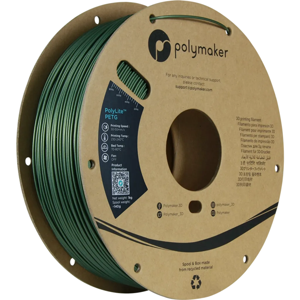 Polymaker PolyLite™ PETG Dark Green