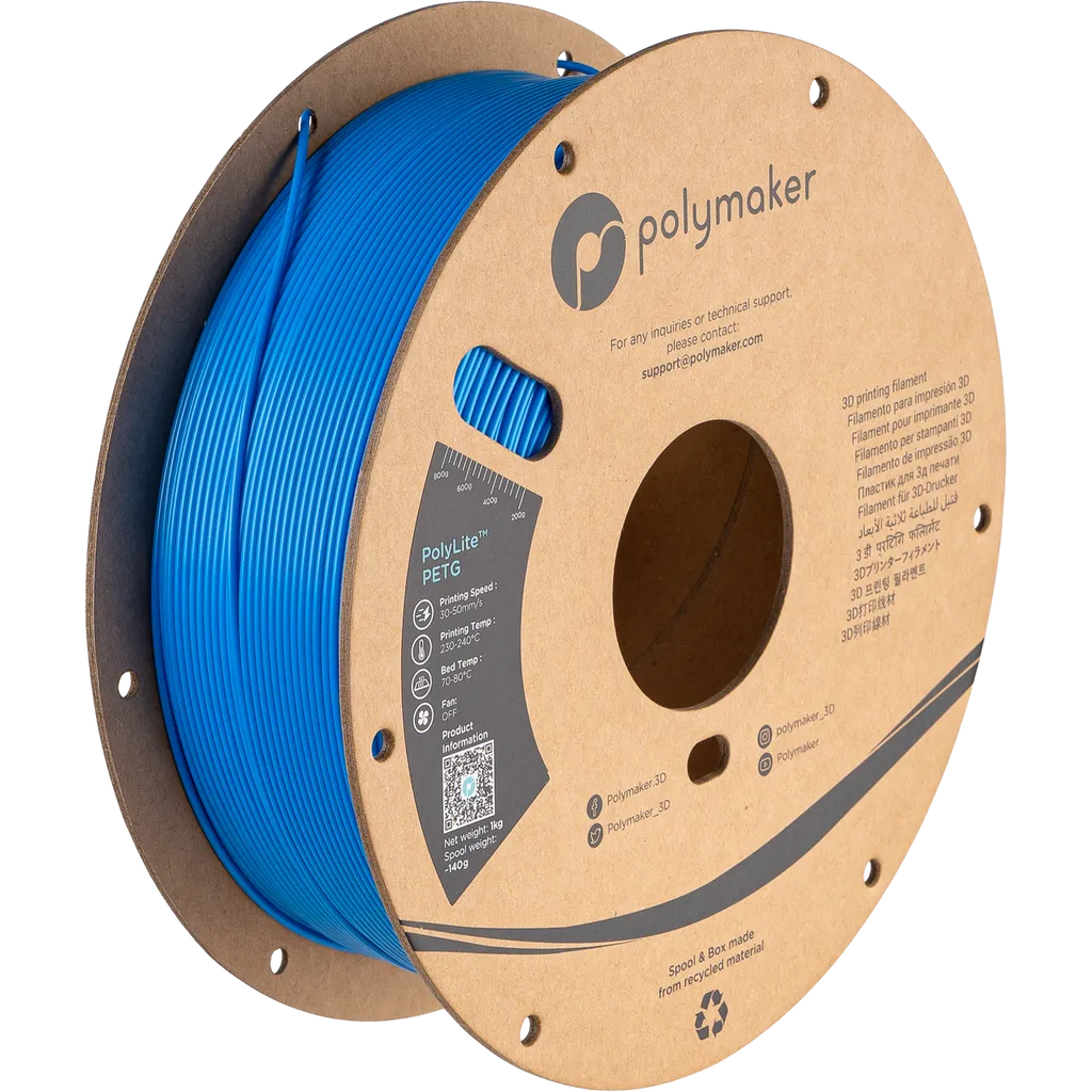 Polymaker PolyLite™ PETG Electric Blue