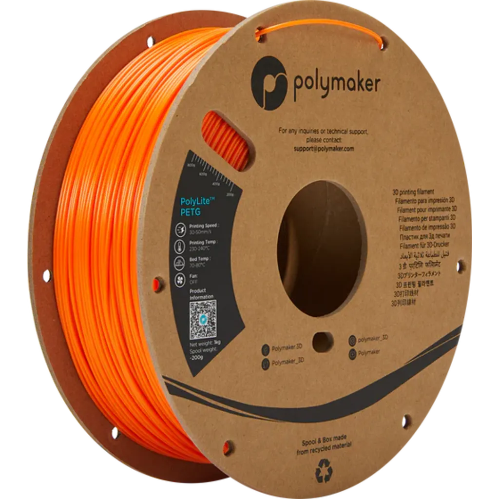 Polymaker PolyLite™ PETG Orange