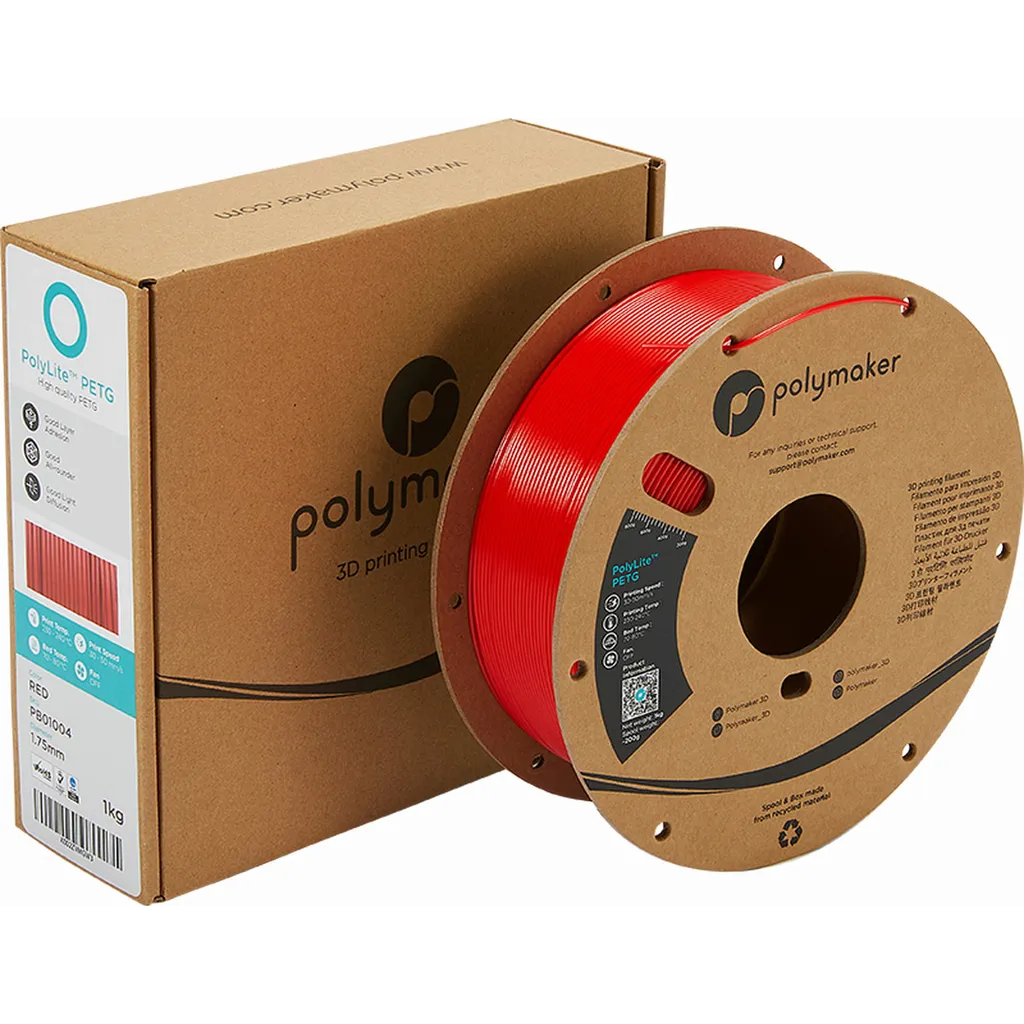 Polymaker PolyLite™ PETG Red