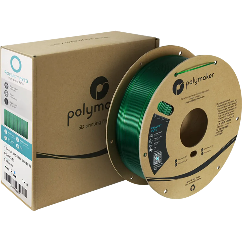 Polymaker PolyLite™ PETG Translucent Green