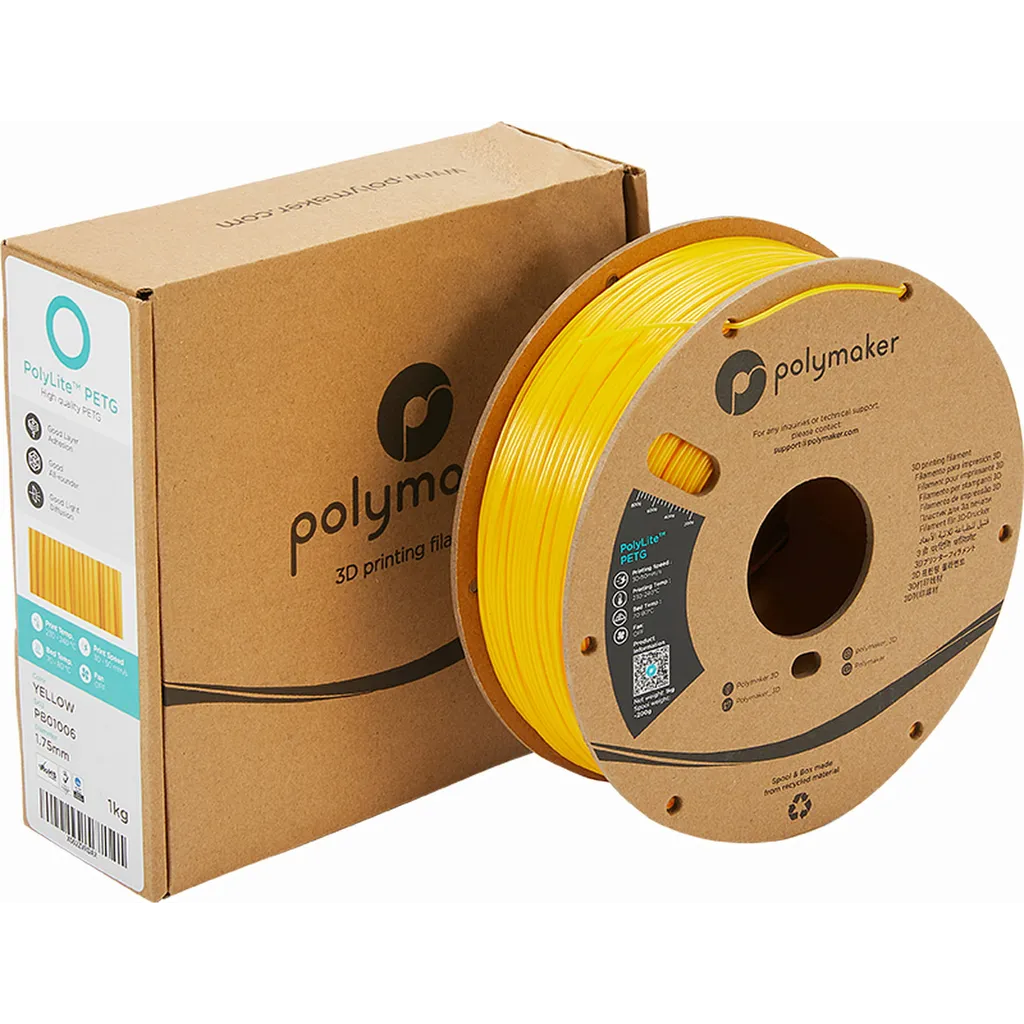 Polymaker PolyLite™ PETG Yellow