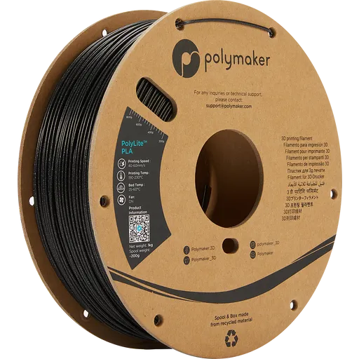 Polymaker PolyLite™ PLA Galaxy Black