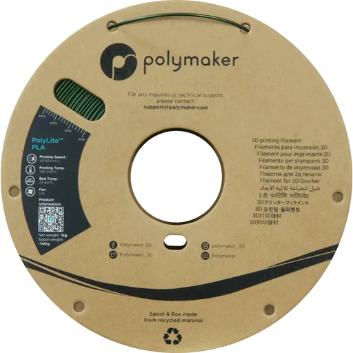 Polymaker PolyLite™ PLA Sparkle Dark Green