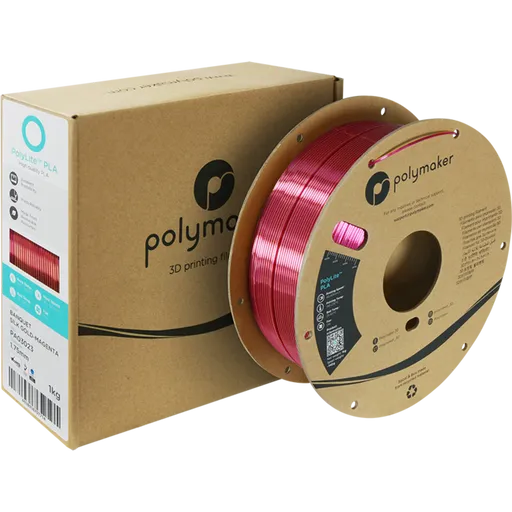 Polymaker PolyLite Dual Silk PLA Banquet Gold Magenta