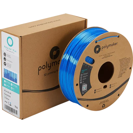 Polymaker PolyLite™ Silk PLA Blue