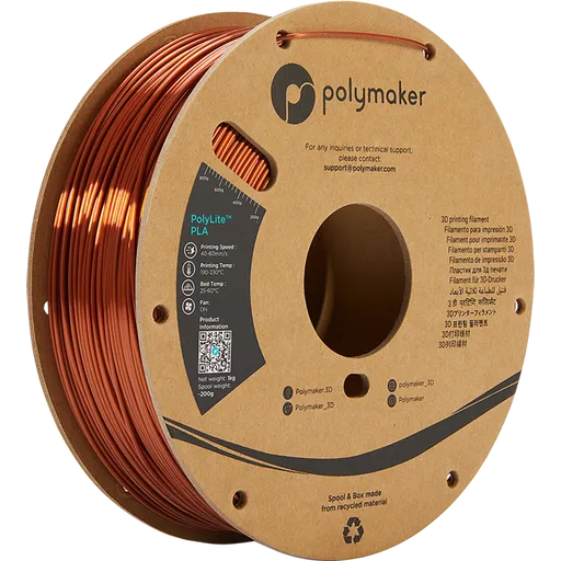 Polymaker PolyLite™ Silk PLA Bronze