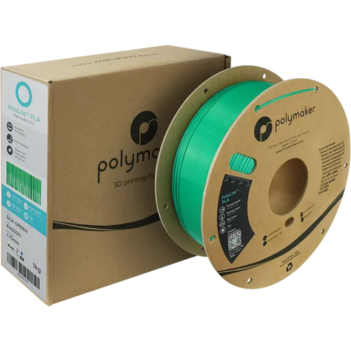 Polymaker PolyLite™ Silk PLA Green