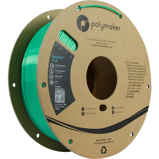 Polymaker PolyLite™ Silk PLA Green