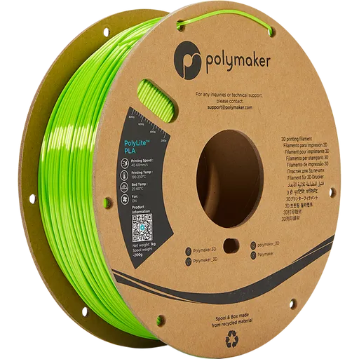 Polymaker PolyLite™ Silk PLA Lime