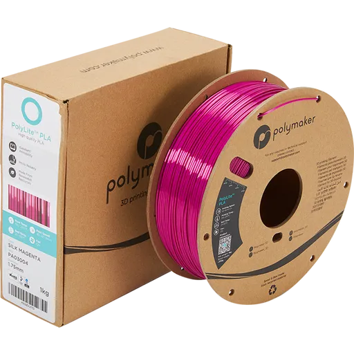 Polymaker PolyLite™ Silk PLA Magenta