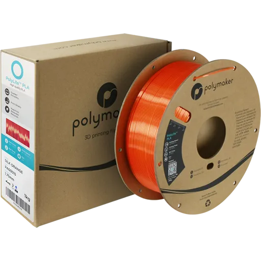 Polymaker PolyLite™ Silk PLA Orange