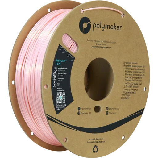 Polymaker PolyLite™ Silk PLA Pink