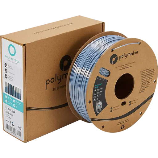 Polymaker PolyLite™ Silk PLA Silver