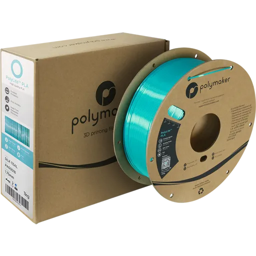 Polymaker PolyLite™ Silk PLA Teal