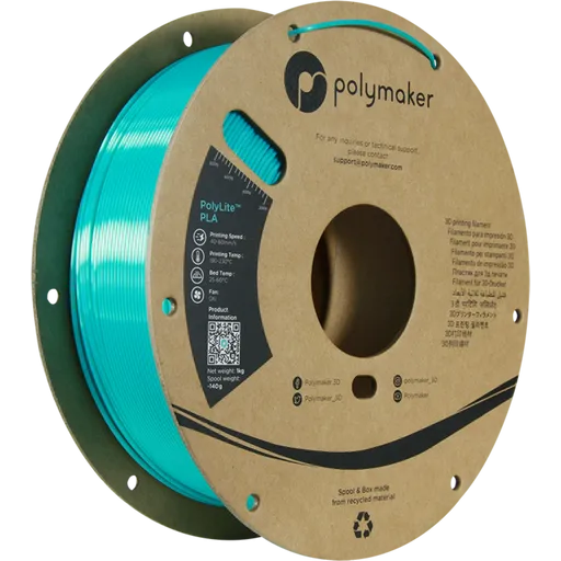 Polymaker PolyLite™ Silk PLA Teal