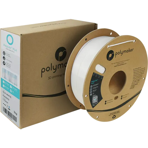 Polymaker PolyLite™ Silk PLA White