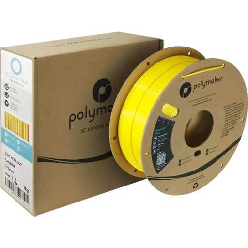 Polymaker PolyLite™ Silk PLA Yellow