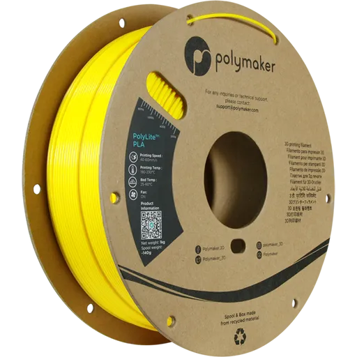 Polymaker PolyLite™ Silk PLA Yellow