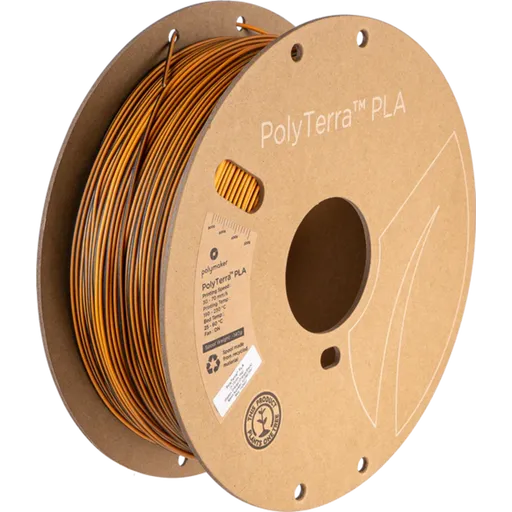Polymaker Dual Shadow Examples Polymaker PolyTerra™ PLA Dual Shadow Orange (Orange-Black) - Midnight ...