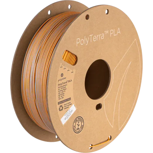 Polymaker PolyTerra™ PLA Dual Foggy Orange (Grey-Orange)