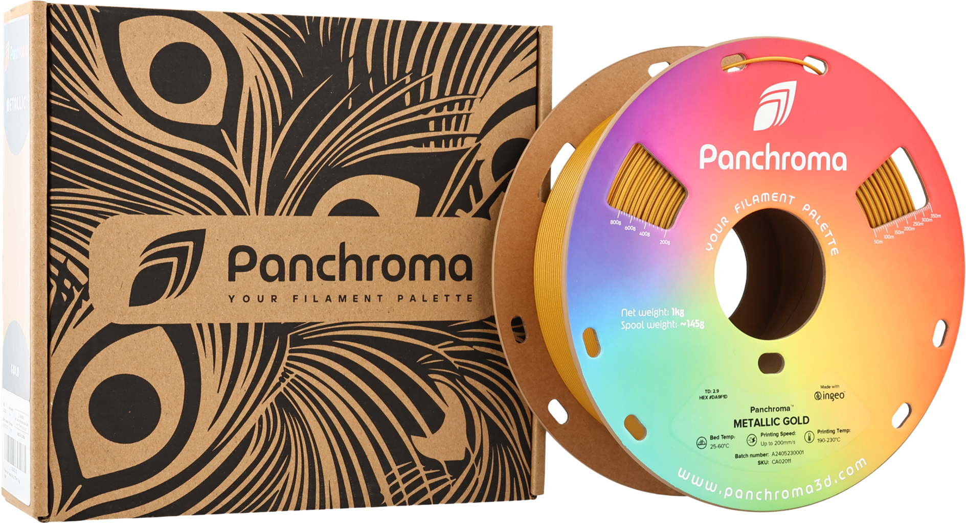 Panchroma™ PLA Metallic Gold