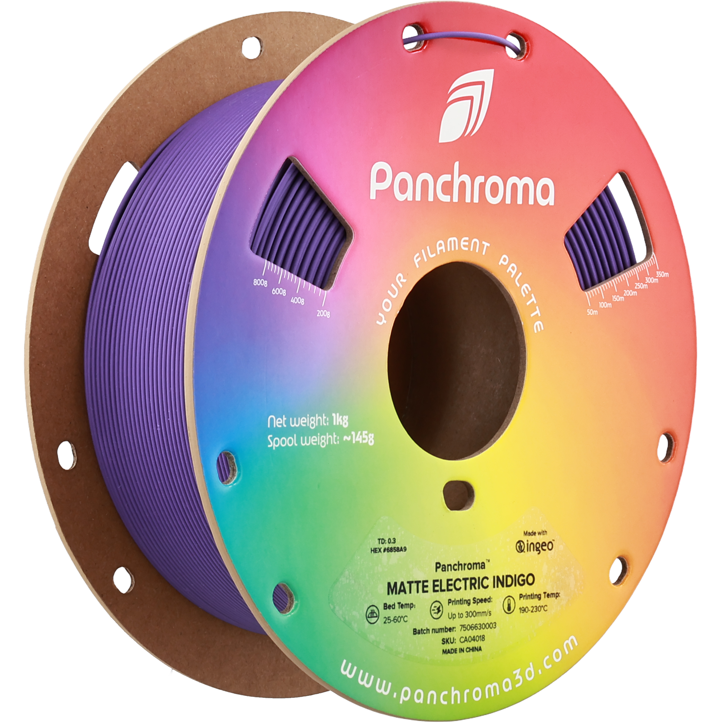 Panchroma™ PLA Matte Electric Indigo