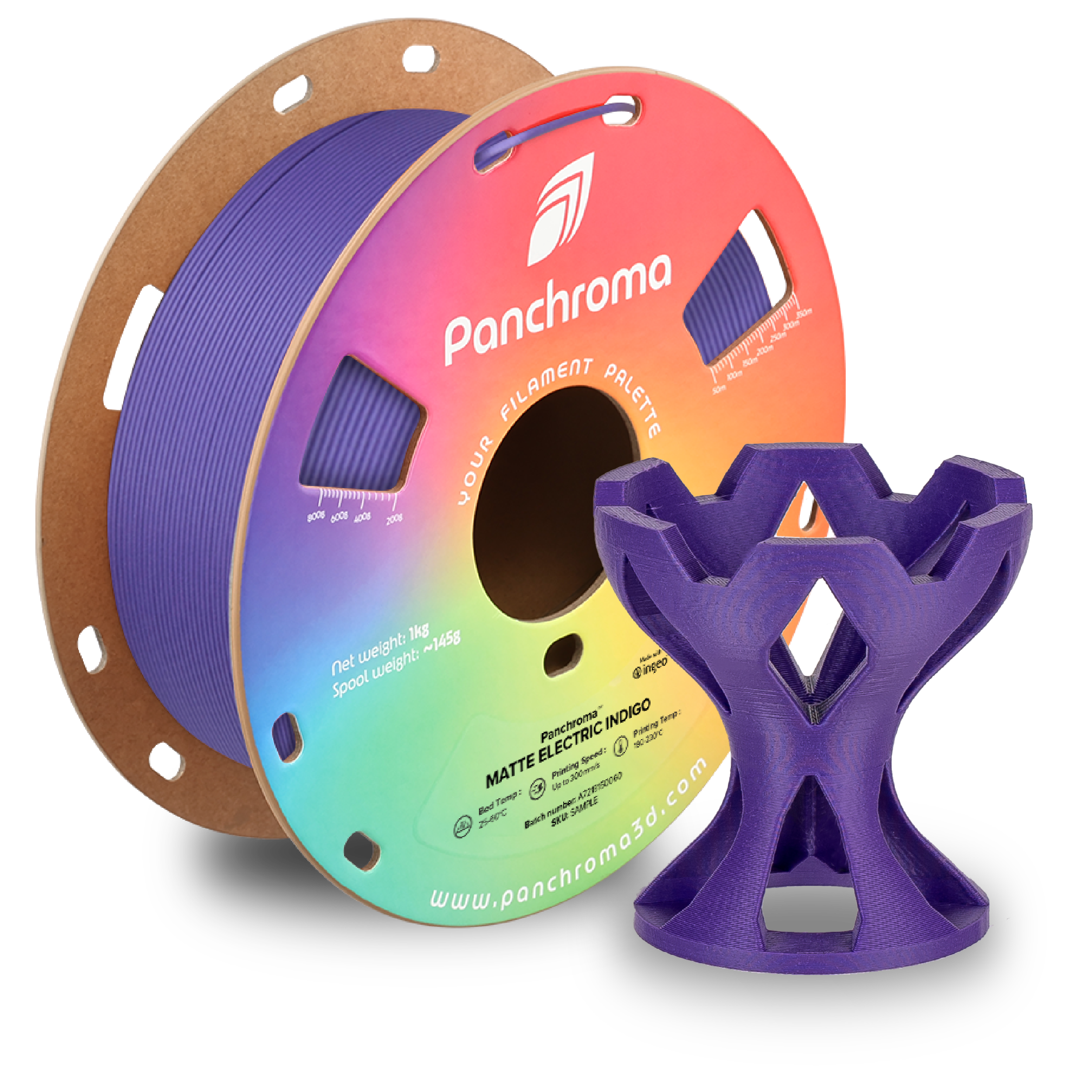 Panchroma™ PLA Matte Electric Indigo