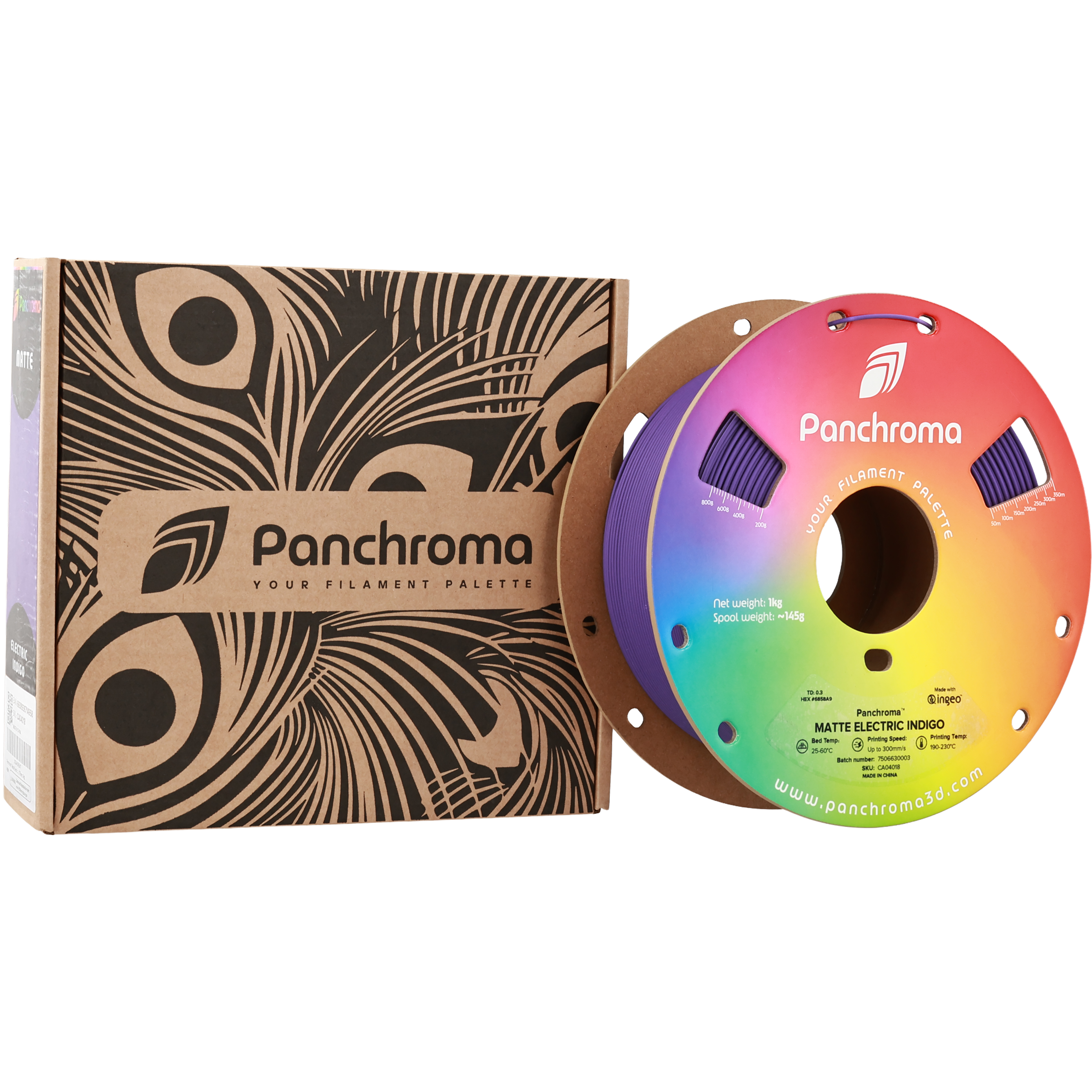 Panchroma™ PLA Matte Electric Indigo