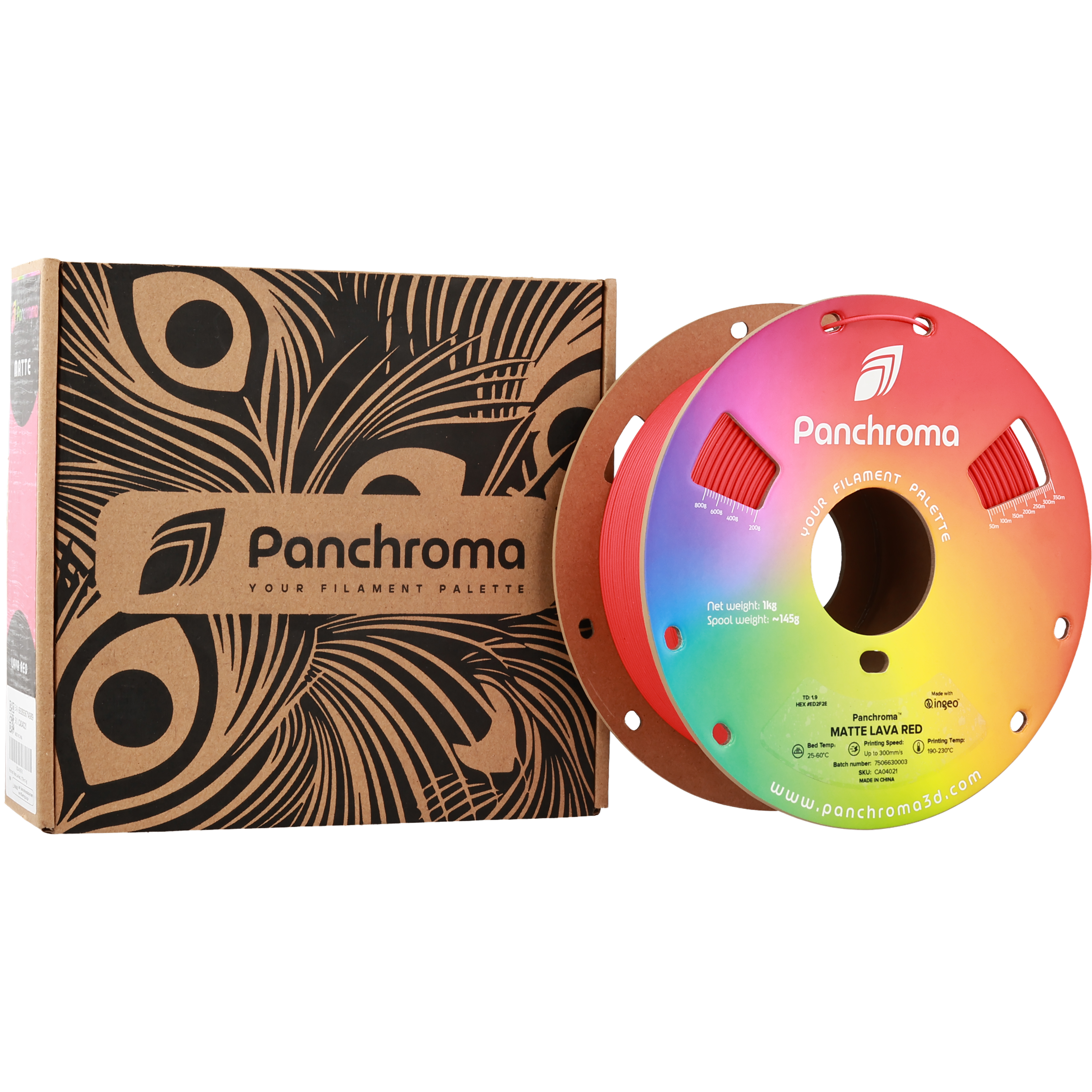 Panchroma™ PLA Matte Lava Red